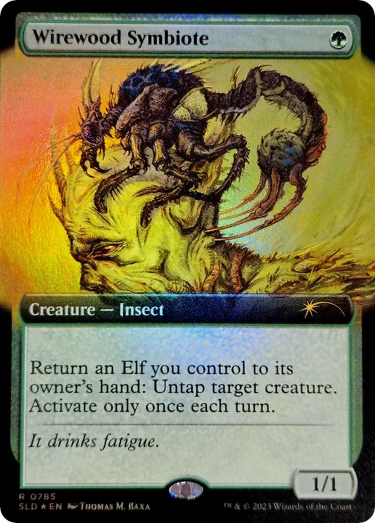 Wirewood Symbiote (Extended Art) [SLD - 785]