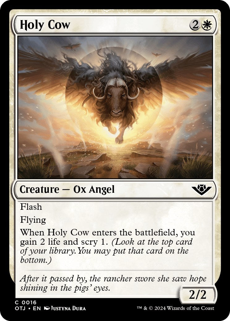Holy Cow [OTJ - 16]