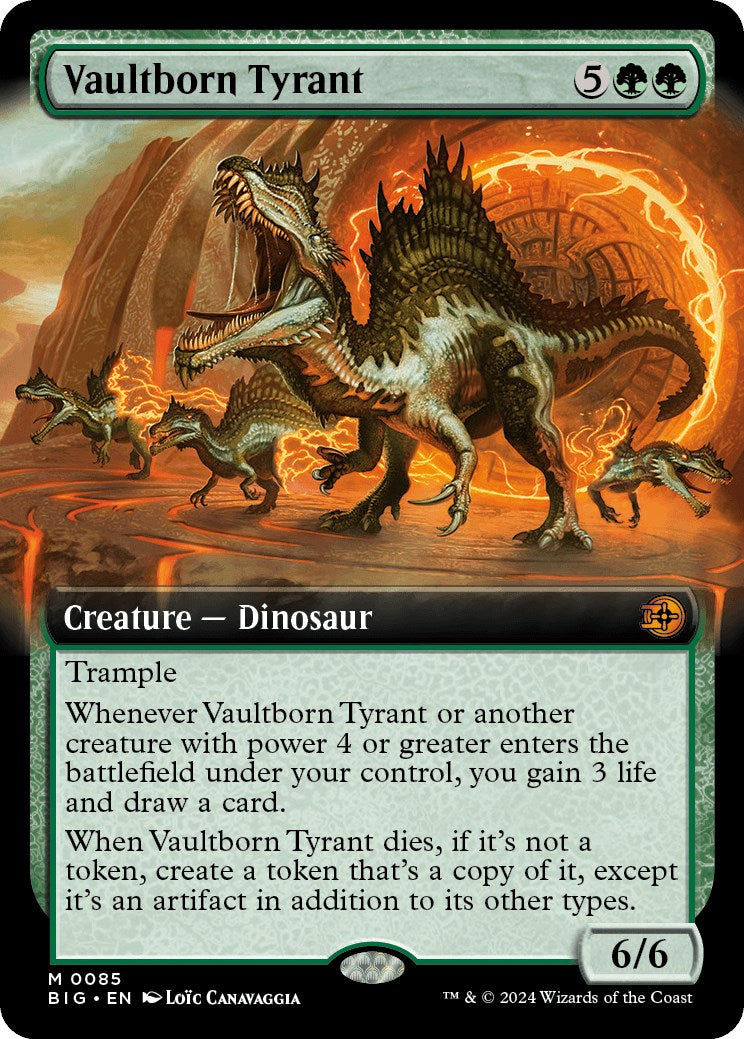 Vaultborn Tyrant (Extended Art) [BIG - 85]