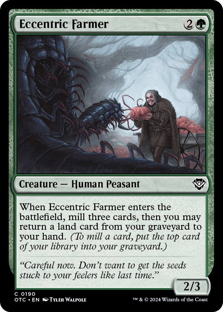 Eccentric Farmer [OTC - 190]