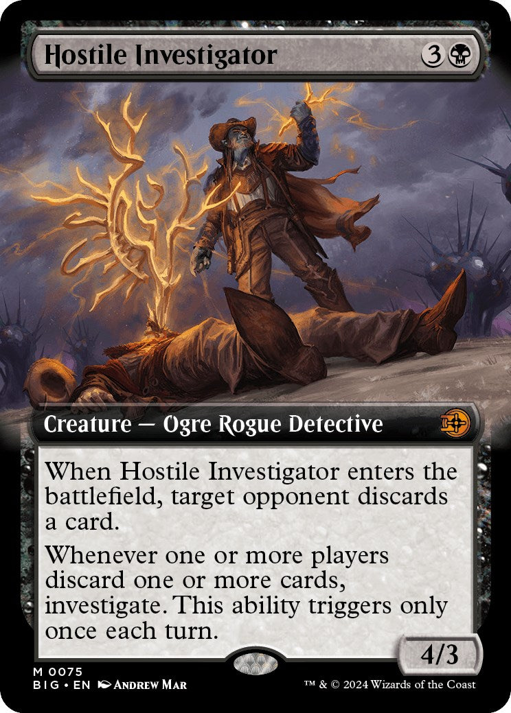 Hostile Investigator (Extended Art) [BIG - 75]