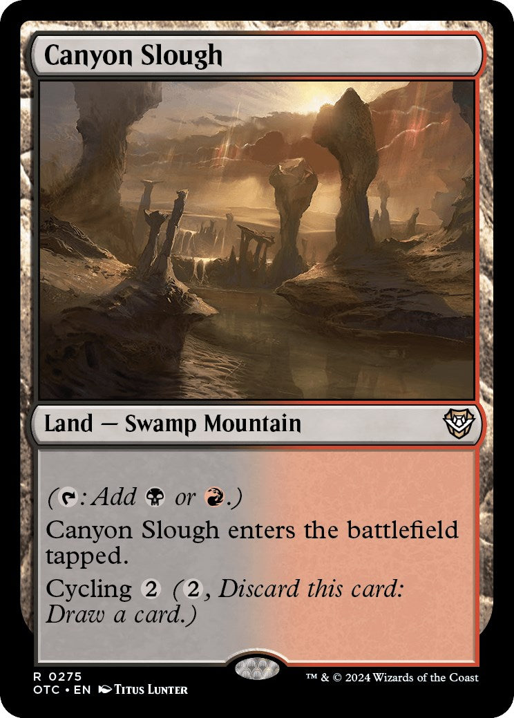 Canyon Slough [OTC - 275]