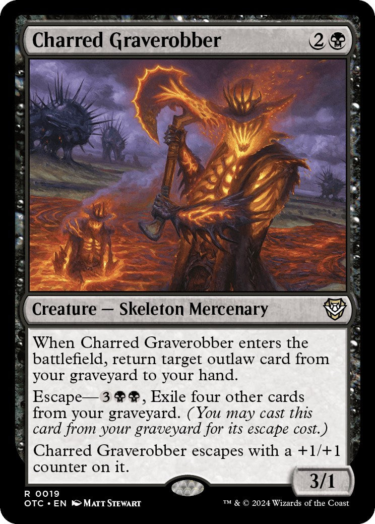 Charred Graverobber [OTC - 19]