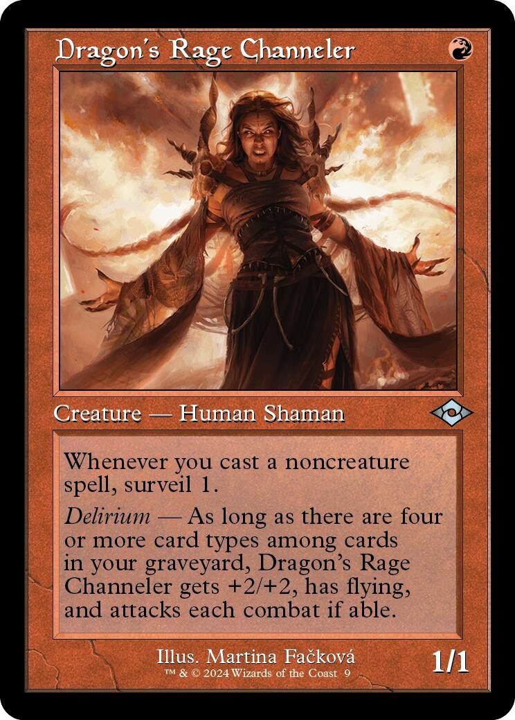 Dragon's Rage Channeler (Retro Frame) [MH2 - 9]