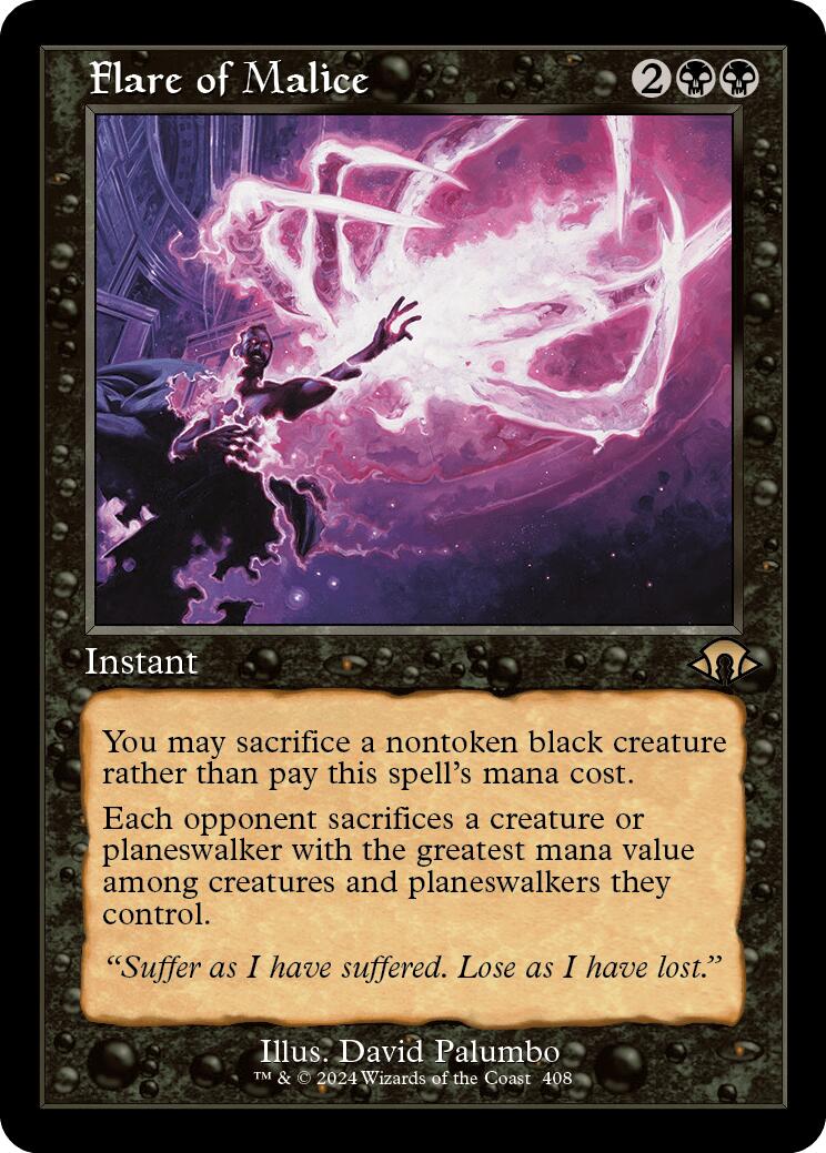 Flare of Malice (Retro Frame) [MH3 - 408]