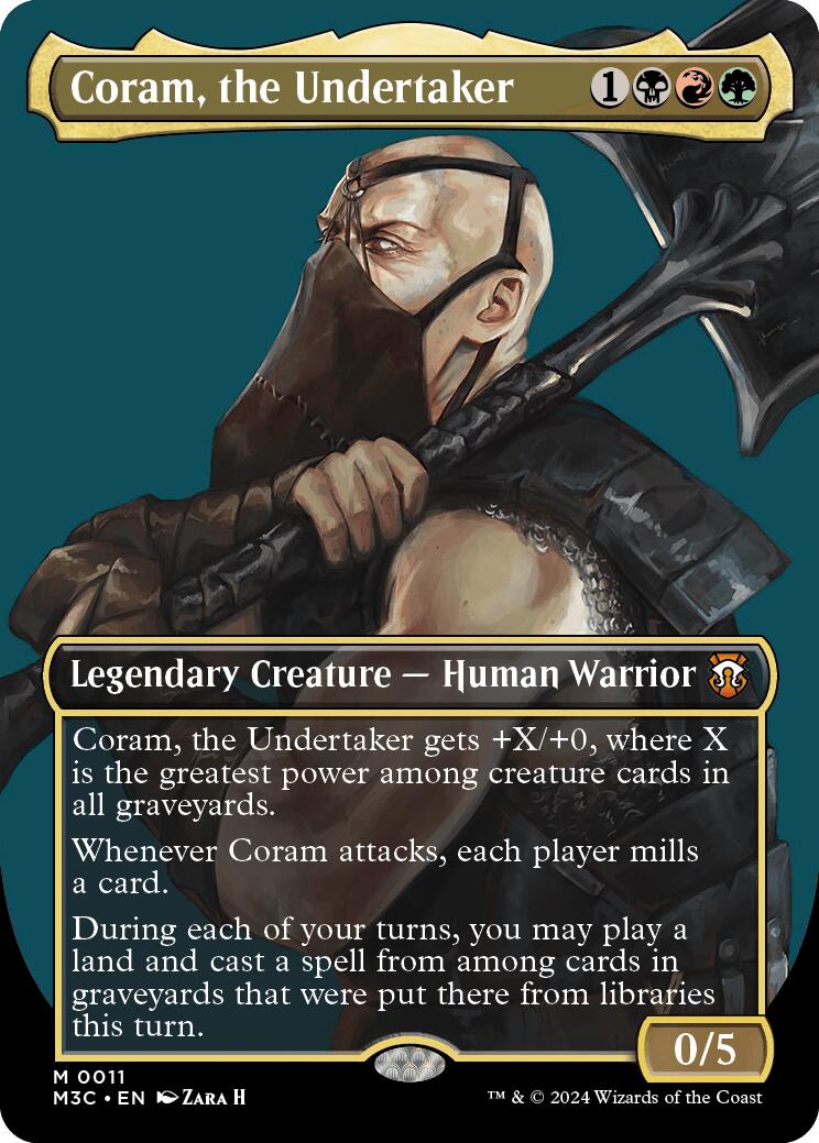 Coram, the Undertaker (Borderless) [M3C - 11]