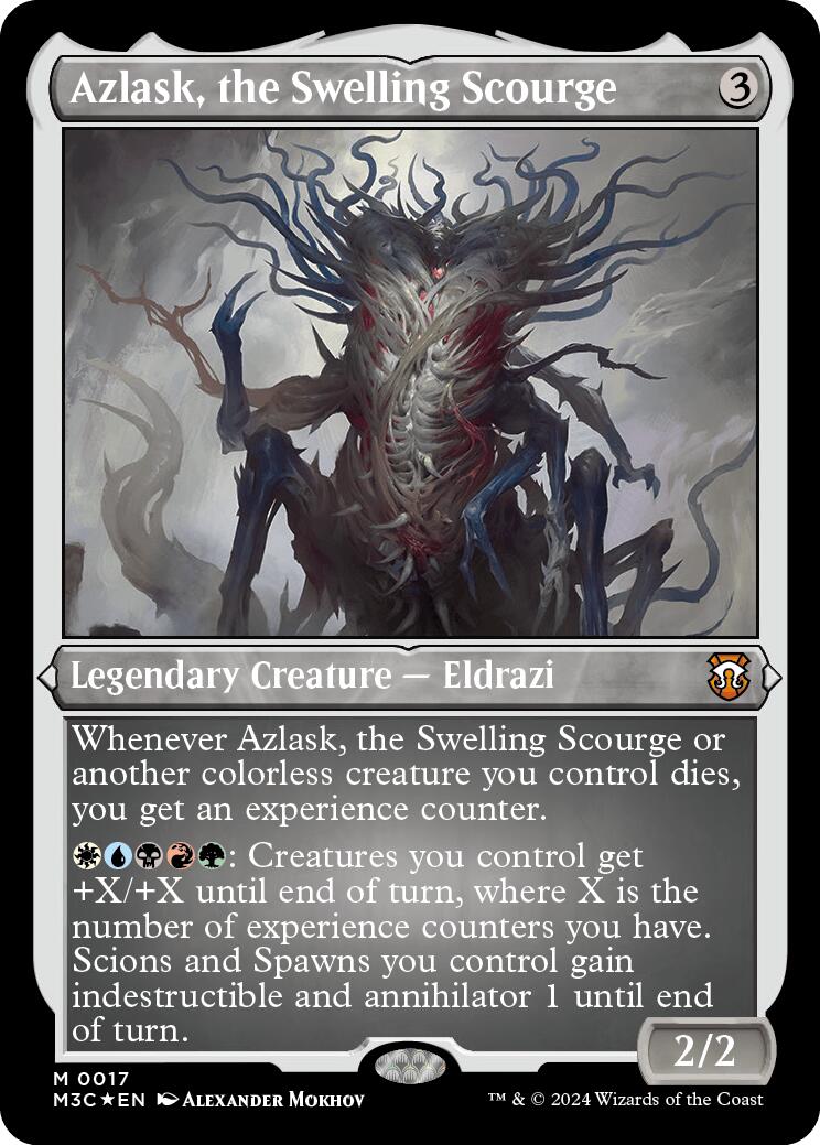 Azlask, the Swelling Scourge (Foil Etched) [M3C - 17]