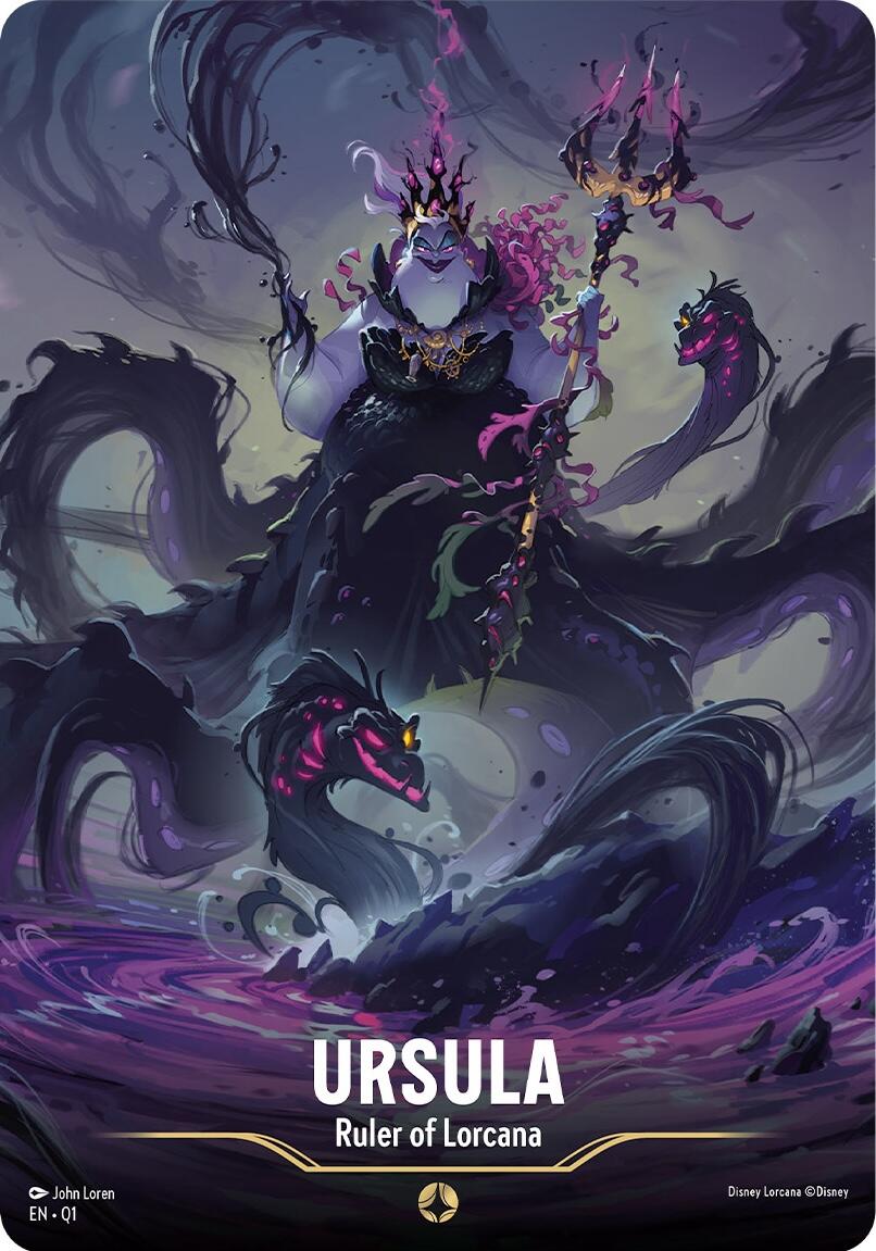 Ursula - Ruler of Lorcana (Oversized) [Q1 - 000]