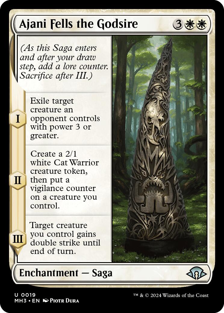 Ajani Fells the Godsire [MH3 - 19]