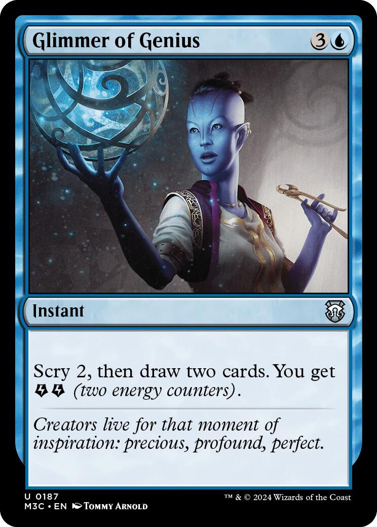 Glimmer of Genius [M3C - 187]