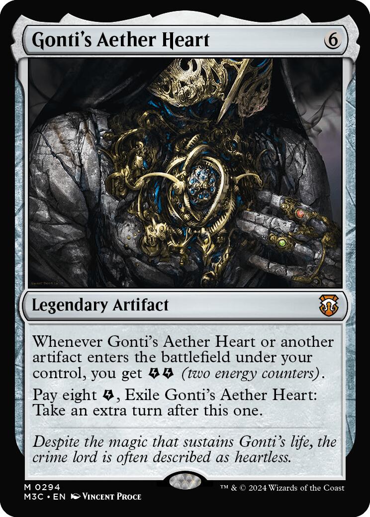 Gonti's Aether Heart (Ripple Foil) [M3C - 294]
