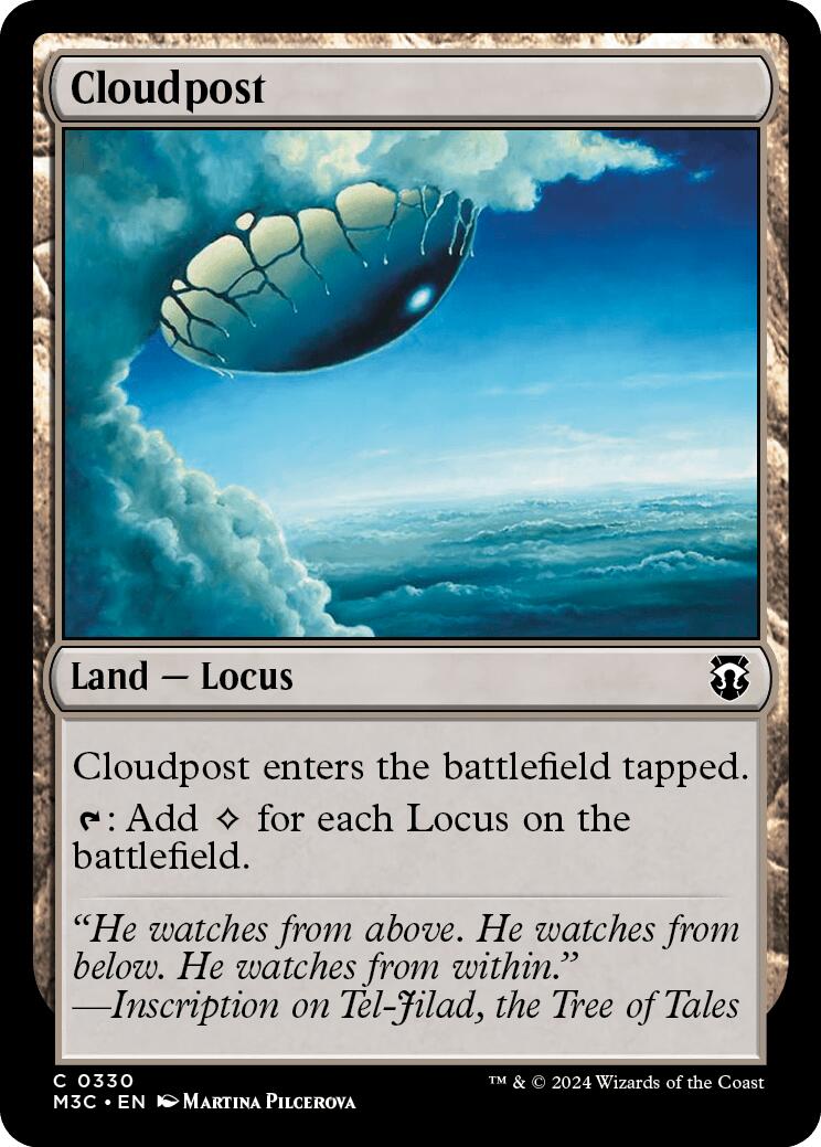 Cloudpost (Ripple Foil) [M3C - 330]