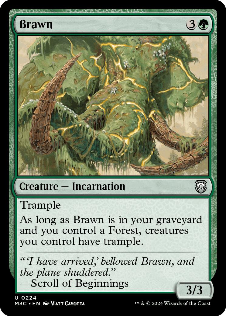 Brawn (Ripple Foil) [M3C - 224]