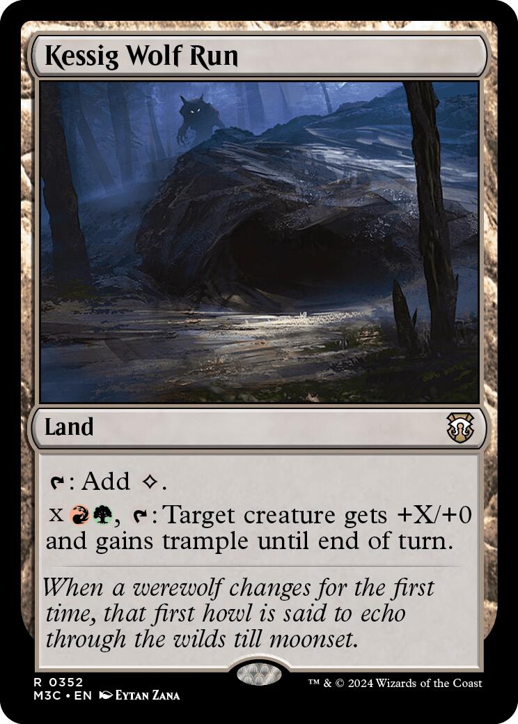 Kessig Wolf Run (Ripple Foil) [M3C - 352]