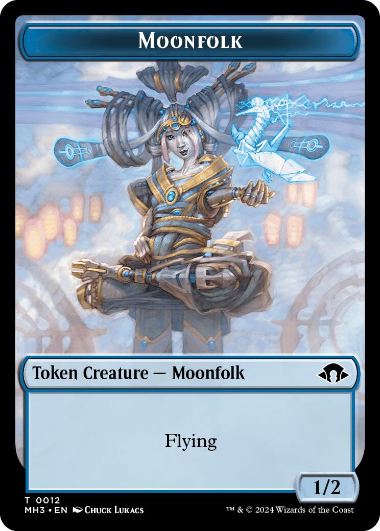 Moonfolk // Energy Reserve Double-Sided Token [MH3 - 12 // 36]