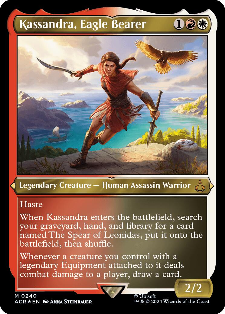 Kassandra, Eagle Bearer (Foil Etched) [ACR - 240]