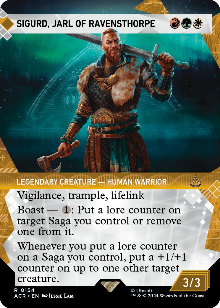 Sigurd, Jarl of Ravensthorpe (Showcase) [ACR - 154]