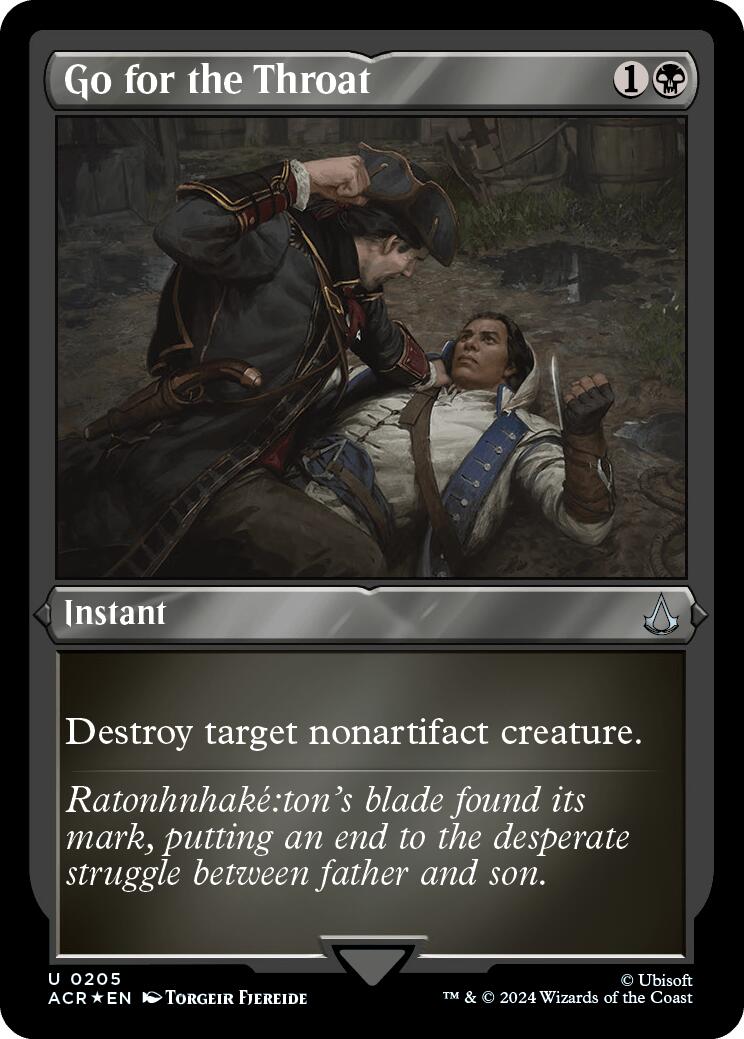 Go for the Throat (Foil Etched) [ACR - 205]