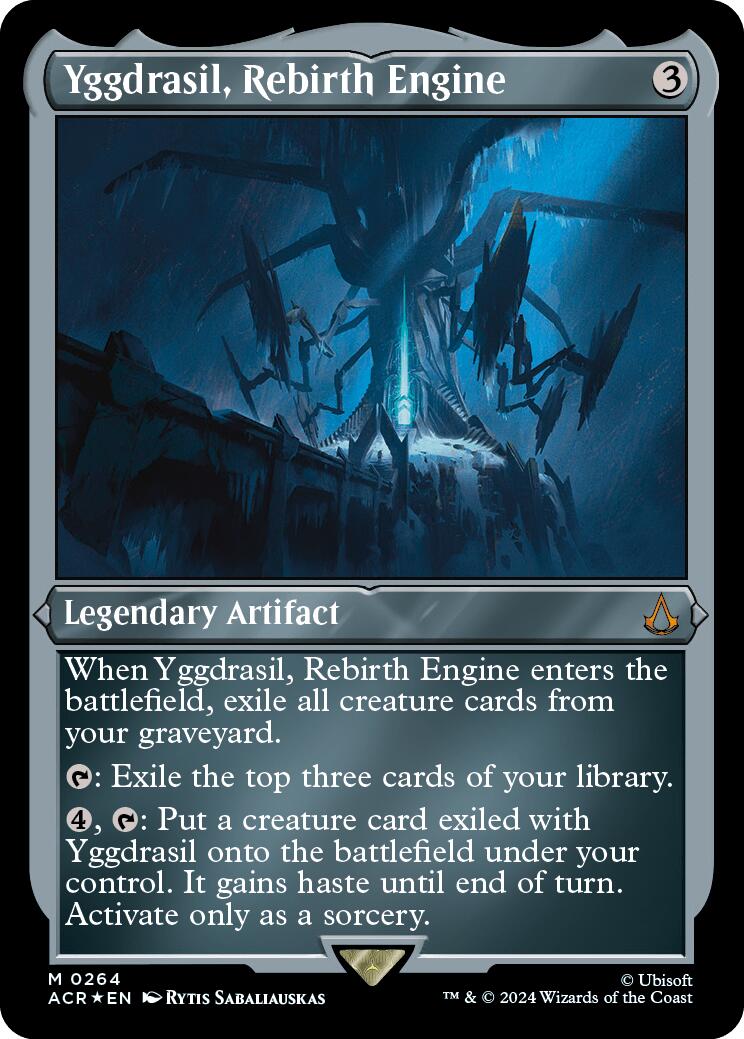 Yggdrasil, Rebirth Engine (Foil Etched) [ACR - 264]