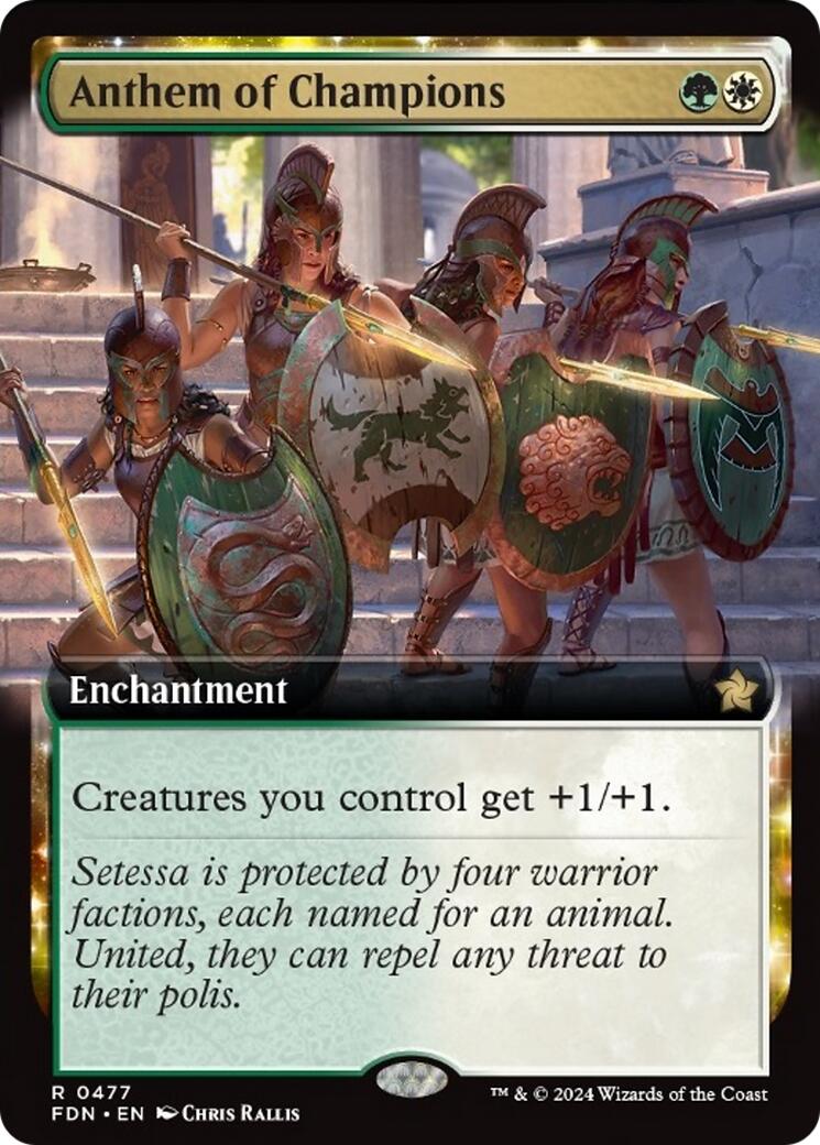 Anthem of Champions (Extended Art) [FDN - 477]
