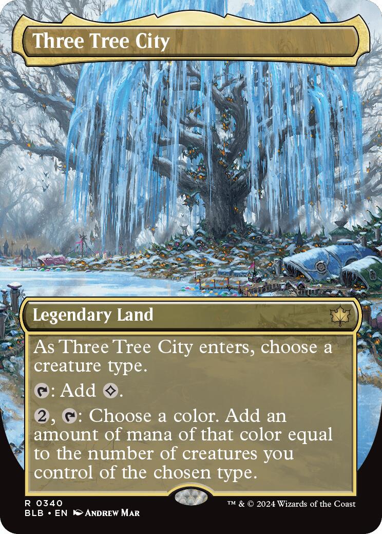 Three Tree City (Borderless) (0340) [BLB - 340]