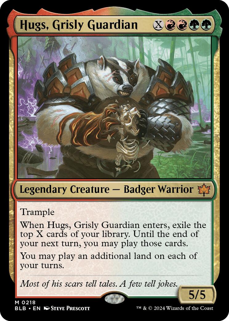 Hugs, Grisly Guardian [BLB - 218]