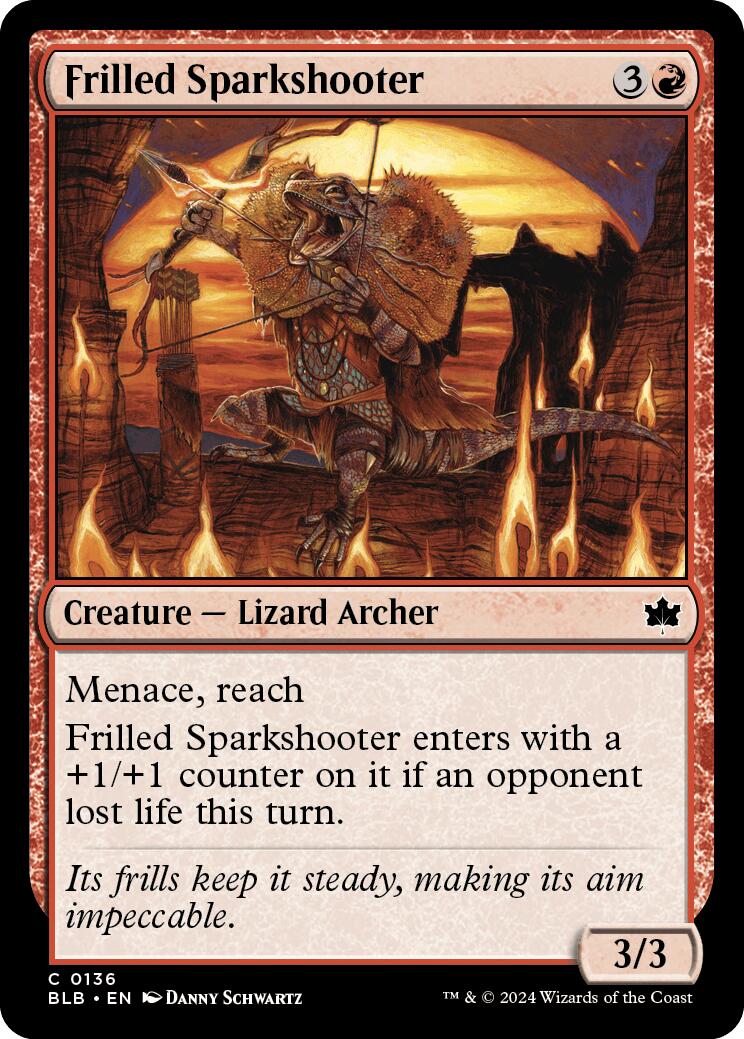 Frilled Sparkshooter [BLB - 136]