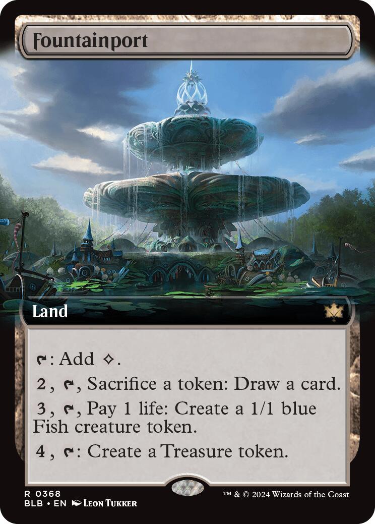 Fountainport (Extended Art) [BLB - 368]
