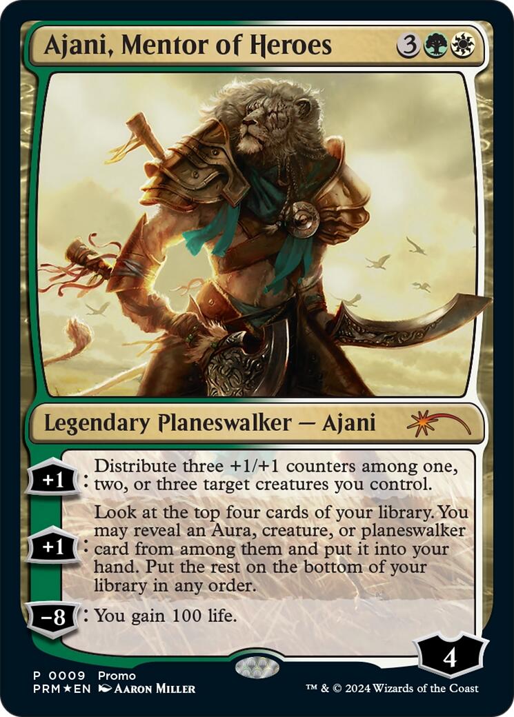 Ajani, Mentor of Heroes (Deluxe Commander Kit) [UMP - 9]