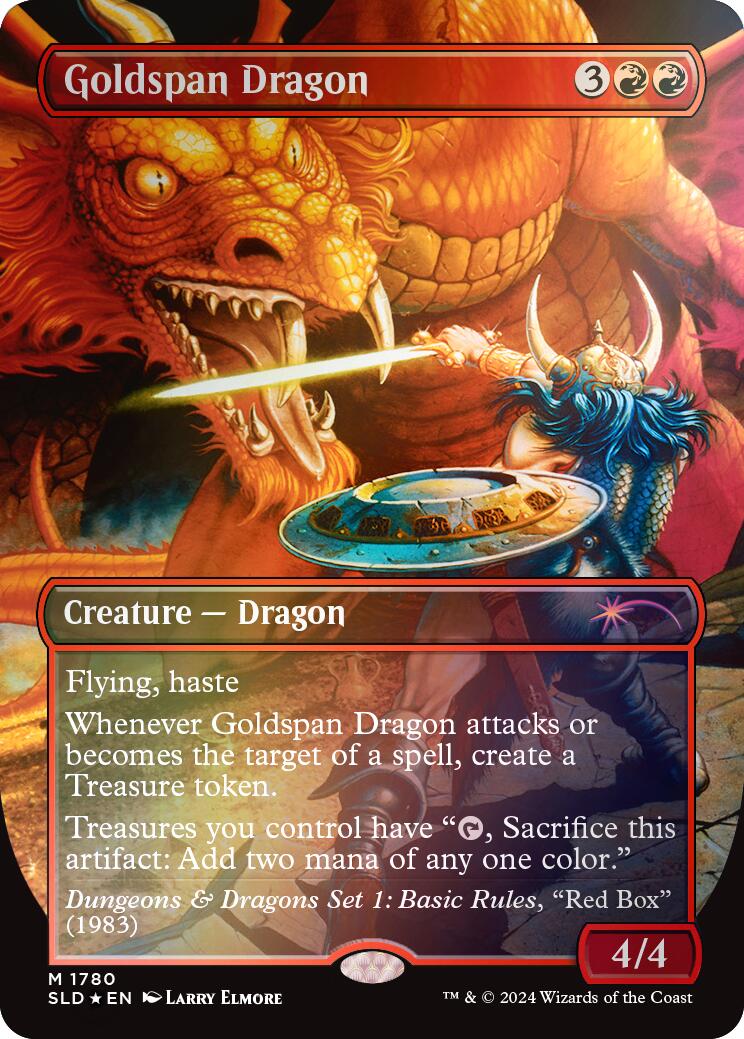 Goldspan Dragon (Rainbow Foil) [SLD - 1780]