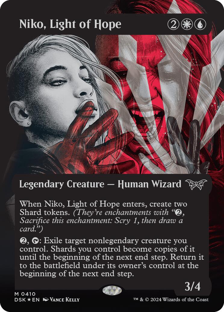 Niko, Light of Hope (Showcase) (Textured Foil) [DSK - 410]