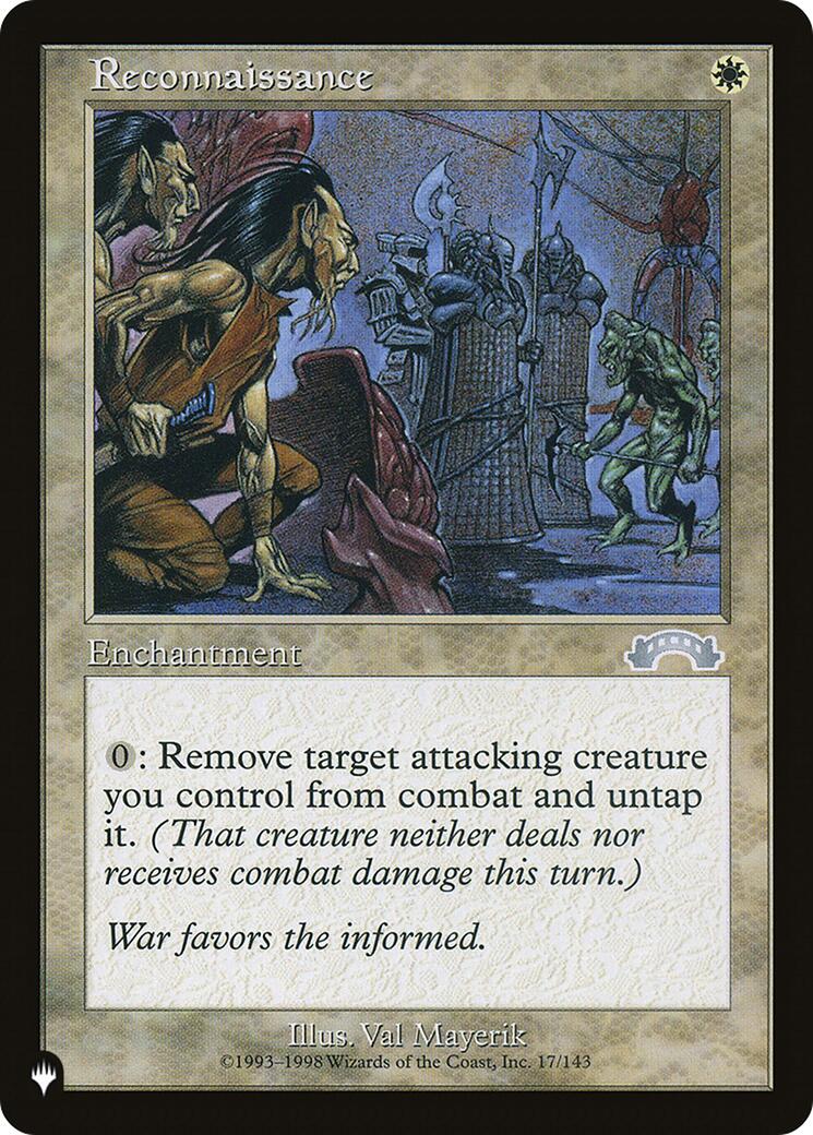 Reconnaissance [LIST - 17/143]