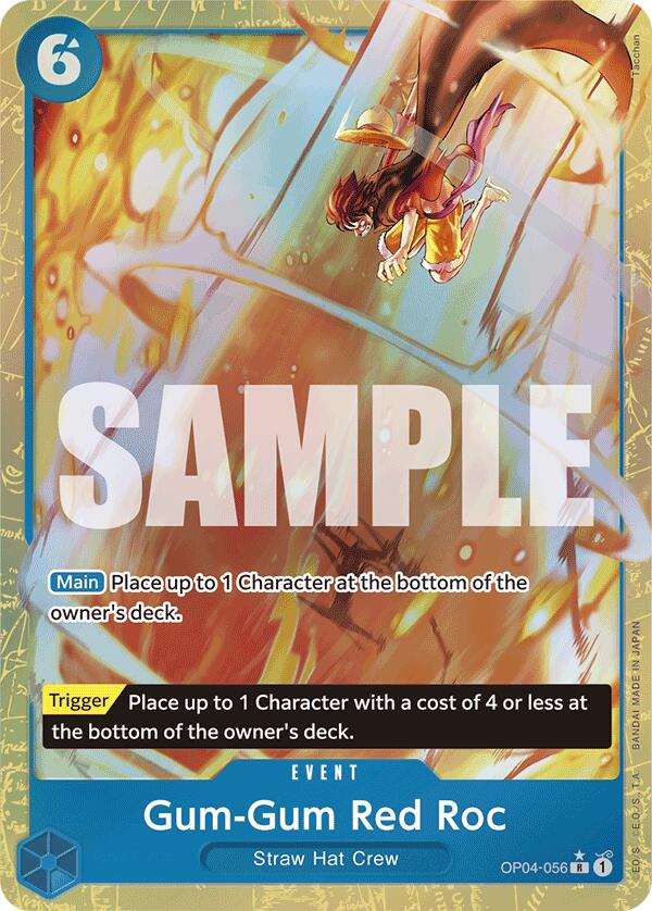 Gum-Gum Red Roc (Alternate Art)