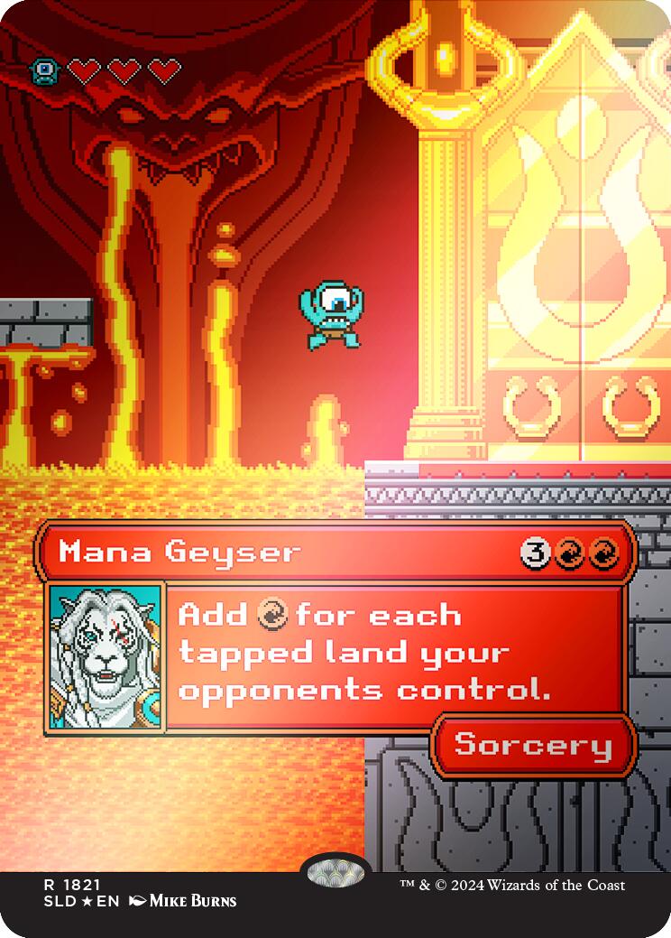 Mana Geyser (Rainbow Foil) [SLD - 1821]