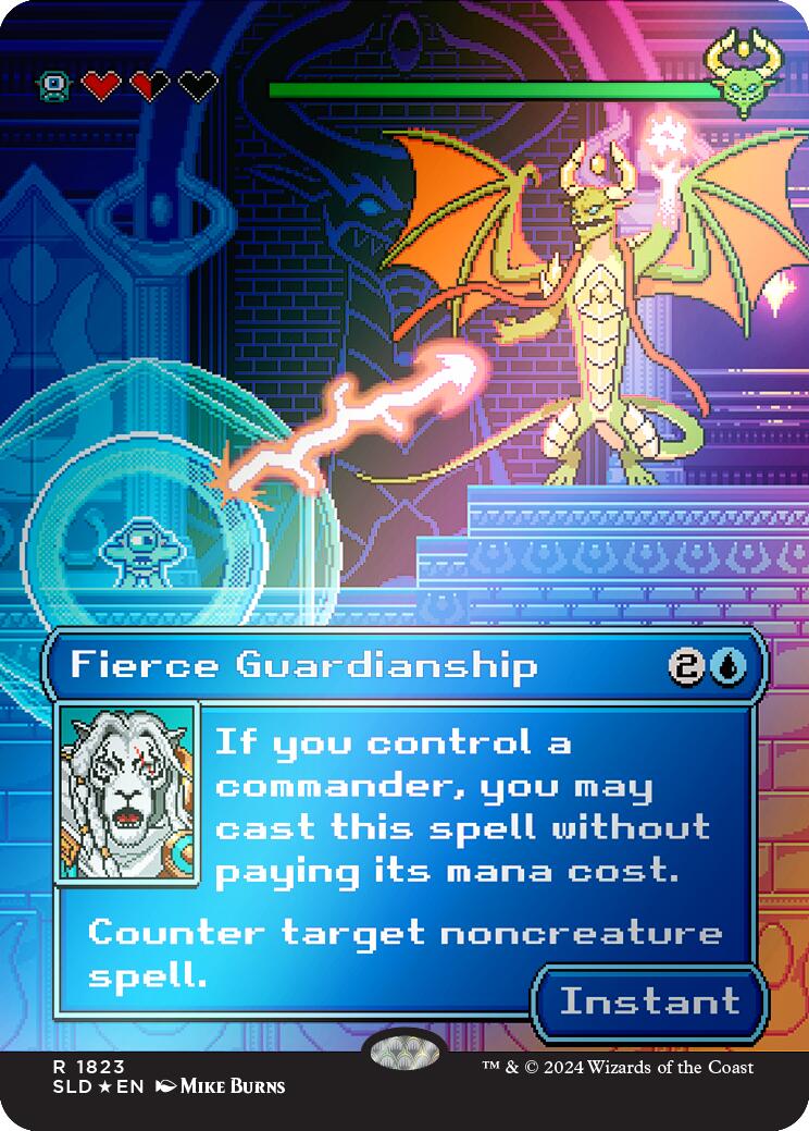 Fierce Guardianship (Rainbow Foil) [SLD - 1823]