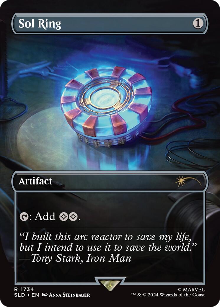 Sol Ring (1734) (Rainbow Foil) [SLD - 1734]