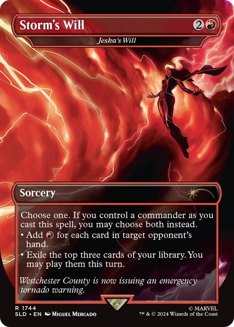 Storm's Will - Jeska's Will (Rainbow Foil) [SLD - 1744]
