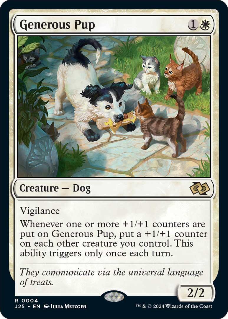 Generous Pup [J25 - 4]
