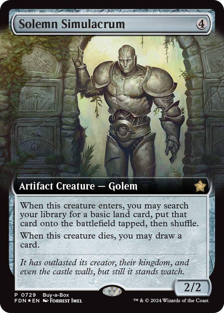 Solemn Simulacrum (Extended Art) [BABP - 729]