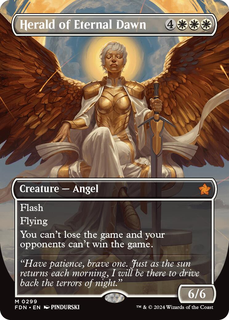Herald of Eternal Dawn (Borderless) [FDN - 299]