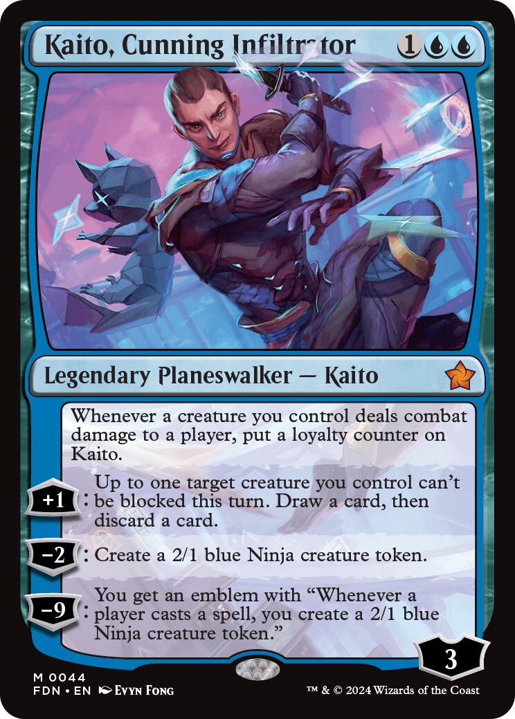 Kaito, Cunning Infiltrator [FDN - 44]