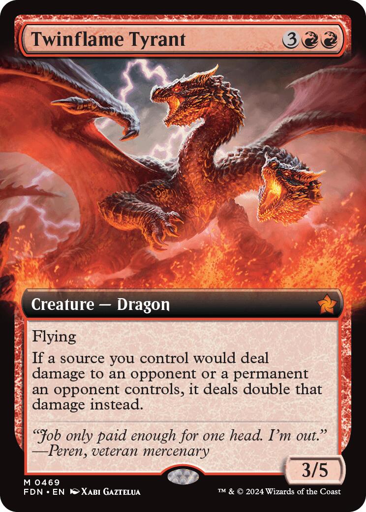 Twinflame Tyrant (Extended Art) [FDN - 469]