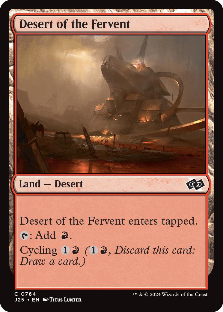 Desert of the Fervent [J25 - 764]