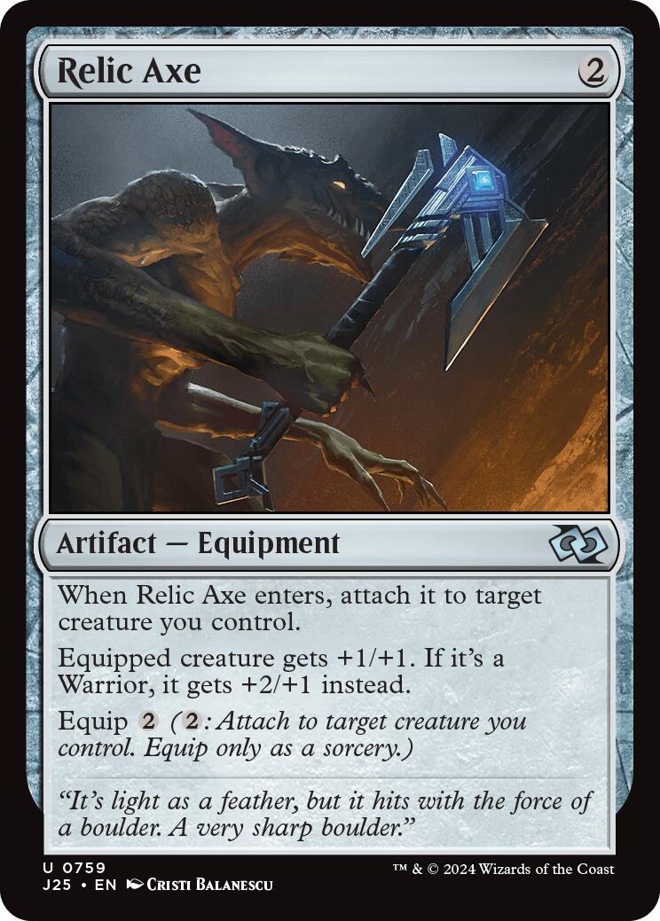 Relic Axe [J25 - 759]