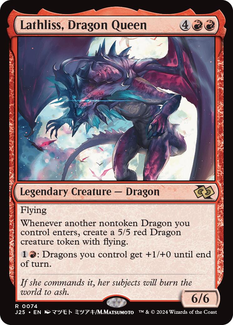 Lathliss, Dragon Queen (Anime) [J25 - 74]