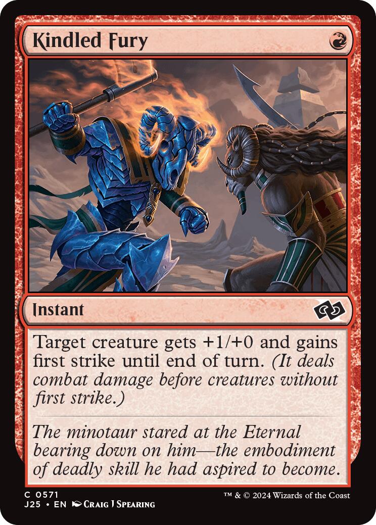 Kindled Fury [J25 - 571]