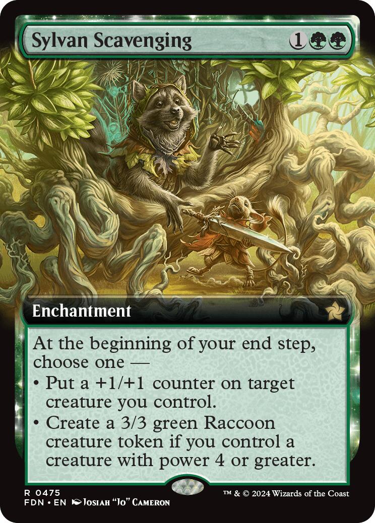 Sylvan Scavenging (Extended Art) [FDN - 475]