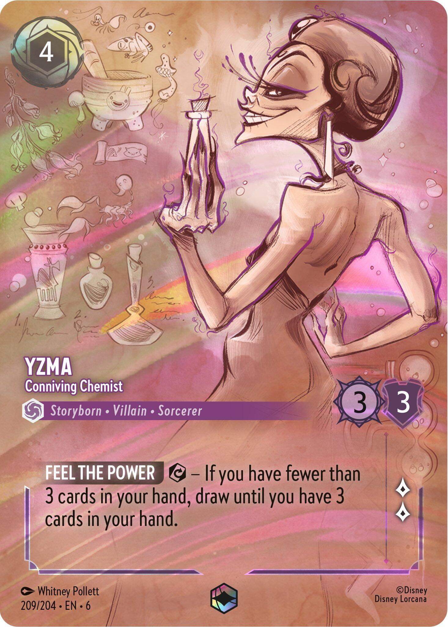 Yzma - Conniving Chemist (Enchanted) [6 - 209/204]