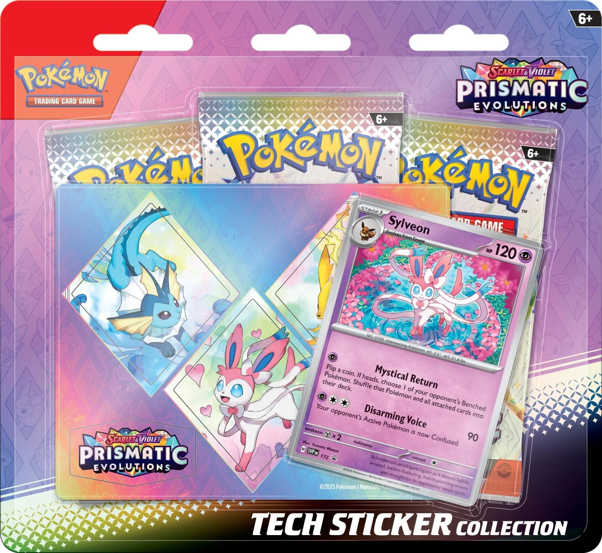 Prismatic Evolutions Tech Sticker Collection [Sylveon]