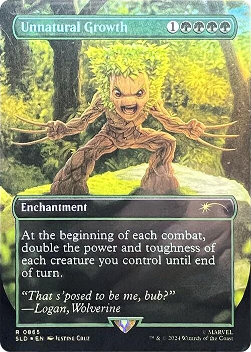 Unnatural Growth (Rainbow Foil) [SLD - 865]